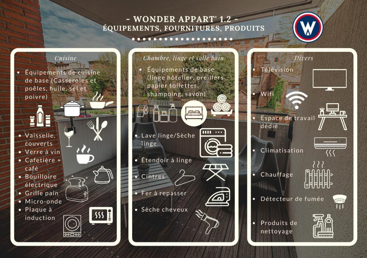 Wonder Appart' 1.2 - Coeur De Ville - Toulouse Exterior foto